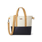 LLBean NorEaster Tote Bag - Classic Navy/Cream/Khaki