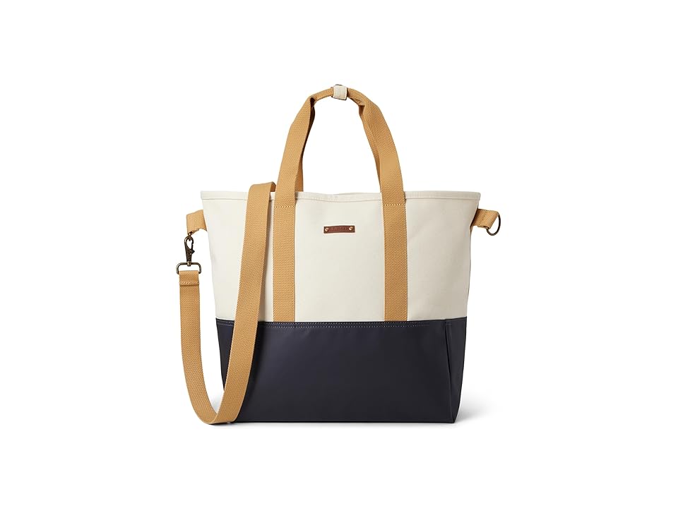 LLBean NorEaster Tote Bag - Classic Navy/Cream/Khaki