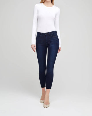 L'Agence - Calça Jeans Skinny Marguerite de Cintura Alta