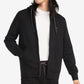 Tommy Hilfiger Moletom com capuz masculino com cordão e zíper, preto, tamanho pequeno