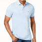 Tommy Hilfiger Polo Custom Fit Masculino Azul Tamanho Grande