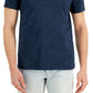 Camisa Calvin Klein Masculina Estampada com Logotipo Azul Tamanho P