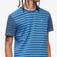 Camiseta Calvin Klein Masculina Listrada Rugby Azul Tamanho P