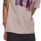 Camiseta Calvin Klein Masculina Relaxed Fit com Estampa Gráfica e Logotipo Cinza Tamanho Médio