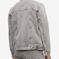 Jaqueta Palmer Iconic Relaxed Fit Masculina Calvin Klein Cinza Tamanho Médio