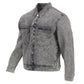 Jaqueta Trucker Calvin Klein Masculina Iconic Relaxed Fit Cinza Tamanho Grande