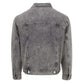 Jaqueta Trucker Calvin Klein Masculina Iconic Relaxed Fit Cinza Tamanho Grande