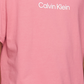 Camiseta Calvin Klein Masculina Relaxed Fit com Logo Padrão e Gola Redonda Rosa Tamanho XXG