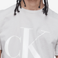 Camiseta Calvin Klein Masculina com Logotipo Monograma Cinza Tamanho XXG
