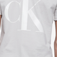 Camiseta Calvin Klein Masculina com Logotipo Monograma Cinza Tamanho XXG