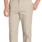 Calça Chino Masculina American Straight-Fit Frente Lisa Izod Marrom Tamanho 34X32
