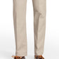 Calça Chino Masculina American Straight-Fit Frente Lisa Izod Marrom Tamanho 34X32