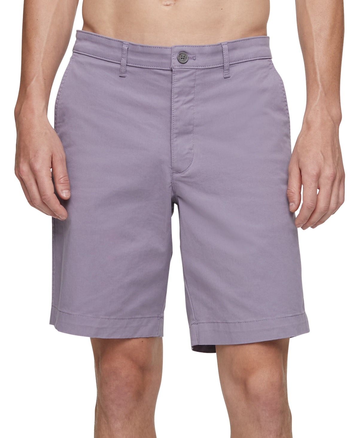Calvin Klein Shorts Chino Masculino Roxo Tamanho 32