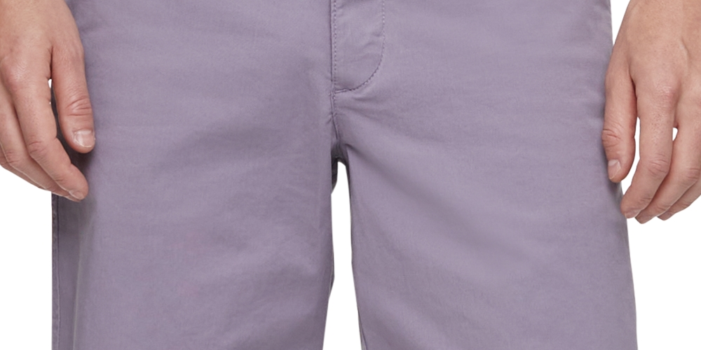 Calvin Klein Shorts Chino Masculino Roxo Tamanho 32