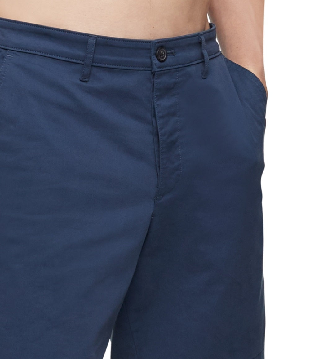 Calvin Klein Shorts Chino Masculino Azul Tamanho 38