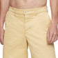 Calvin Klein Shorts Chino Masculino Amarelo Tamanho 34