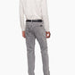 Calça Jeans Masculina Calvin Klein Slim Straight Fit Stretch Cinza Tamanho 33X30