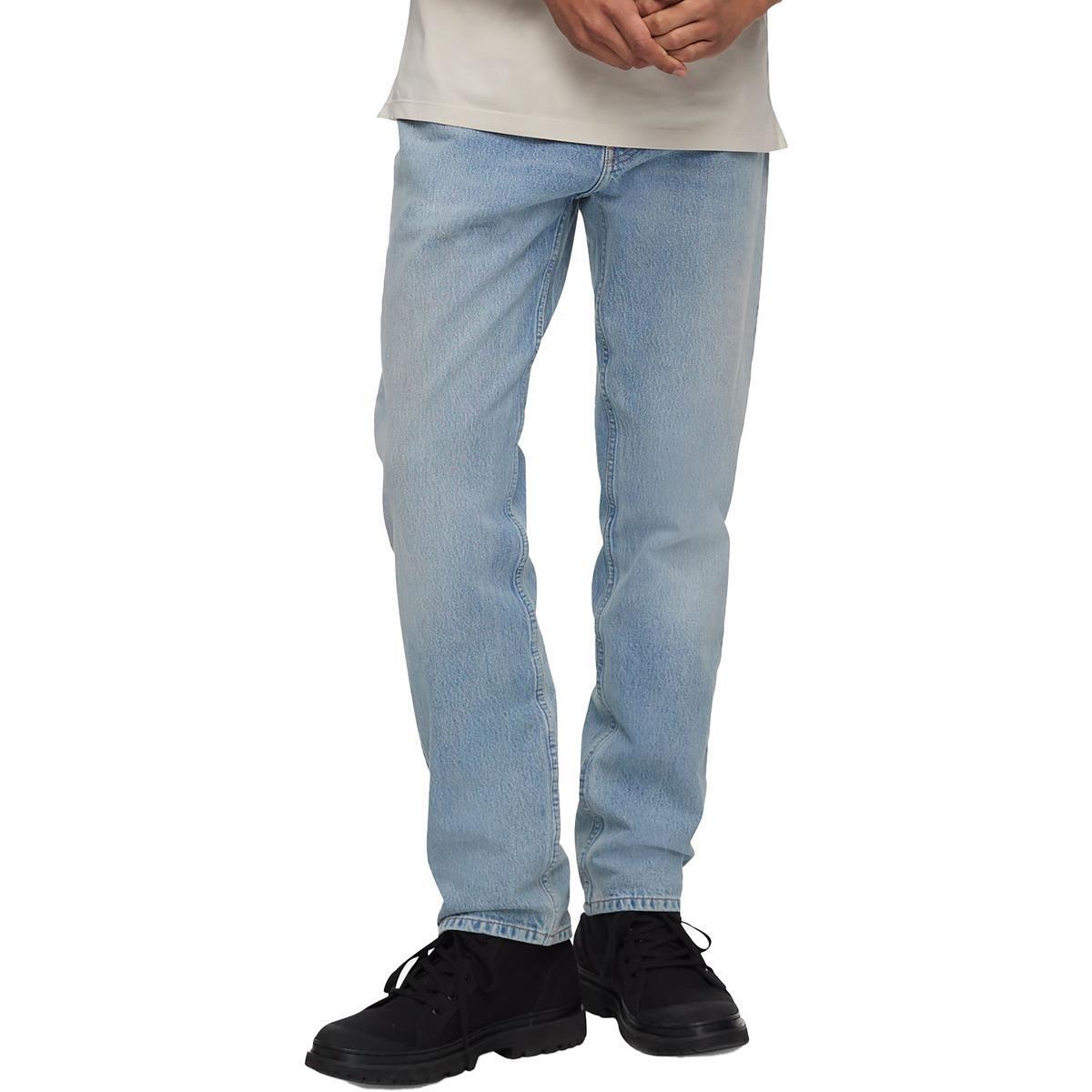 Calça Jeans Masculina Calvin Klein Slim Straight Fit Stretch Azul Tamanho 38X30