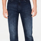 Calça Jeans Stretch Masculina Calvin Klein Straight Fit Azul Tamanho 38X32