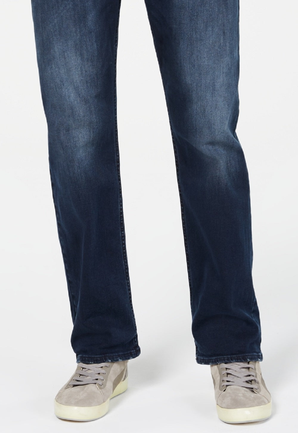 Calça Jeans Stretch Masculina Calvin Klein Straight Fit Azul Tamanho 38X32