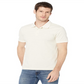 Polo Calvin Klein Masculino Manga Curta Algodão Liso Estampado em Grade Branco Tamanho P