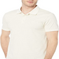 Polo Calvin Klein Masculino Manga Curta Algodão Liso Estampado em Grade Branco Tamanho P