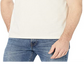Polo Calvin Klein Masculino Manga Curta Algodão Liso Estampado em Grade Branco Tamanho P