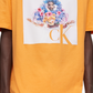 Camiseta Calvin Klein Masculina Relaxed Fit Pride Graphic Crewneck Laranja Tamanho G