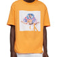 Camiseta Calvin Klein Masculina Relaxed Fit Pride Graphic Crewneck Laranja