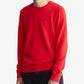 Calvin Klein Masculino Regular Fit Merino Wool Crewneck Sweater Vermelho Tamanho XX-G