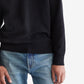 Suéter Calvin Klein Masculino Regular Fit Lã Merino Gola V Preto Tamanho P