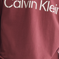 Camiseta Calvin Klein Masculina Relaxed Fit Stencil Logo Vermelha Tamanho XX-G