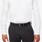 Camisa social masculina Michael Kors Stretch Non Iron Performance Regular Fit Airsoft, branca, tamanho 15x32x33