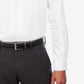 Camisa social masculina Michael Kors Regular Fit Airsoft sem passar a ferro, tamanho 18x34x35, branca