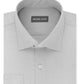 Camisa social masculina Michael Kors Regular Fit Airsoft sem passar a ferro, cinza, tamanho 17,5 x 34 x 35