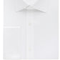 Camisa social masculina Michael Kors Regular Fit Airsoft sem passar a ferro com punho francês, tamanho branco, 16x32x33