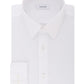 Camisa social Calvin Klein Classic Regular Stretch Masculina, Branca, Tamanho 16,5X34X35