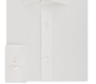 Calvin Klein Men's Slim Fit Non Iron Spread Collar White Dress Shirt White Size 16.5X34X35