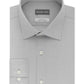 Camisa social masculina Michael Kors Slim Fit Airsoft Performance sem passar a ferro, cinza, tamanho 17 x 34 x 35
