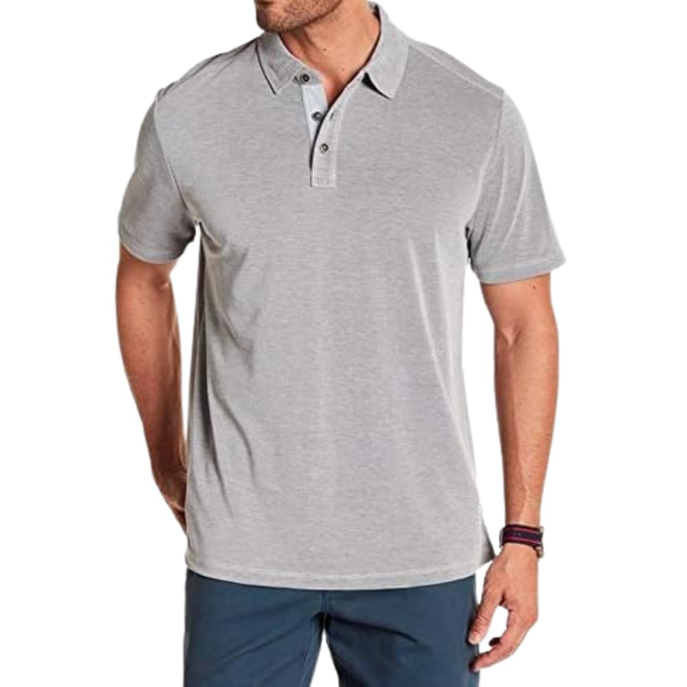 Polo Tommy Bahama Masculino Cinza Tamanho Pequeno