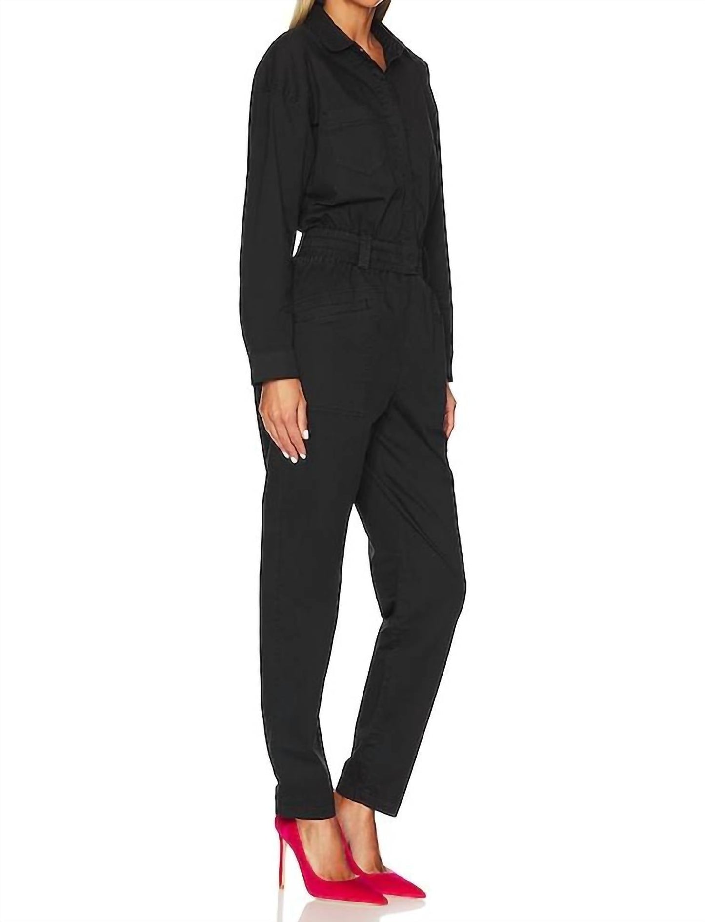 Pistola - Selena Long Sleeve Pinch Waist Jumpsuit