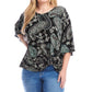 Karen Kane - Flare Sleeve Pick-up Top - Plus
