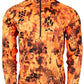 Kryptek Cronos Mens 12 Zip Hoodie Inferno Small