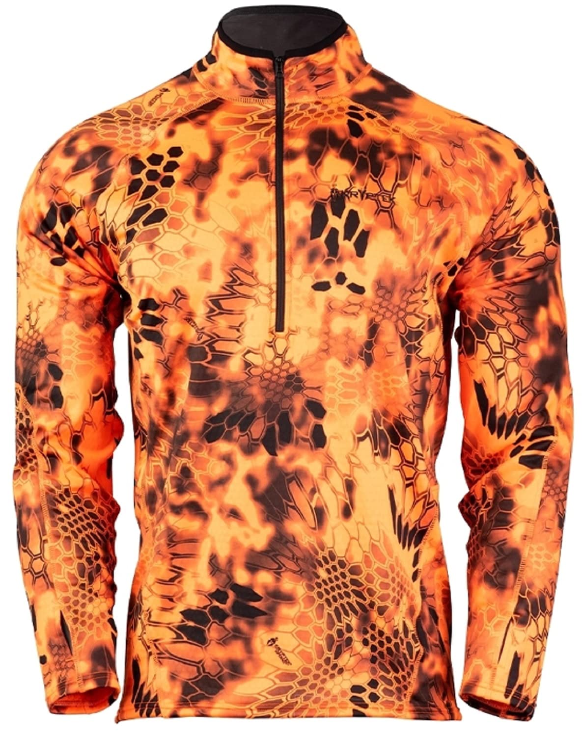 Kryptek Cronos Mens 12 Zip Hoodie Inferno Small