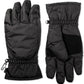 Isotoner Mens Cold Weather Waterproof Winter Gloves Black XL
