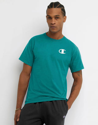 Champion Men's Classic Graphic Tee - Small