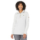 LLBean Quilted Mock Neck Tunic - Light Gray Heather