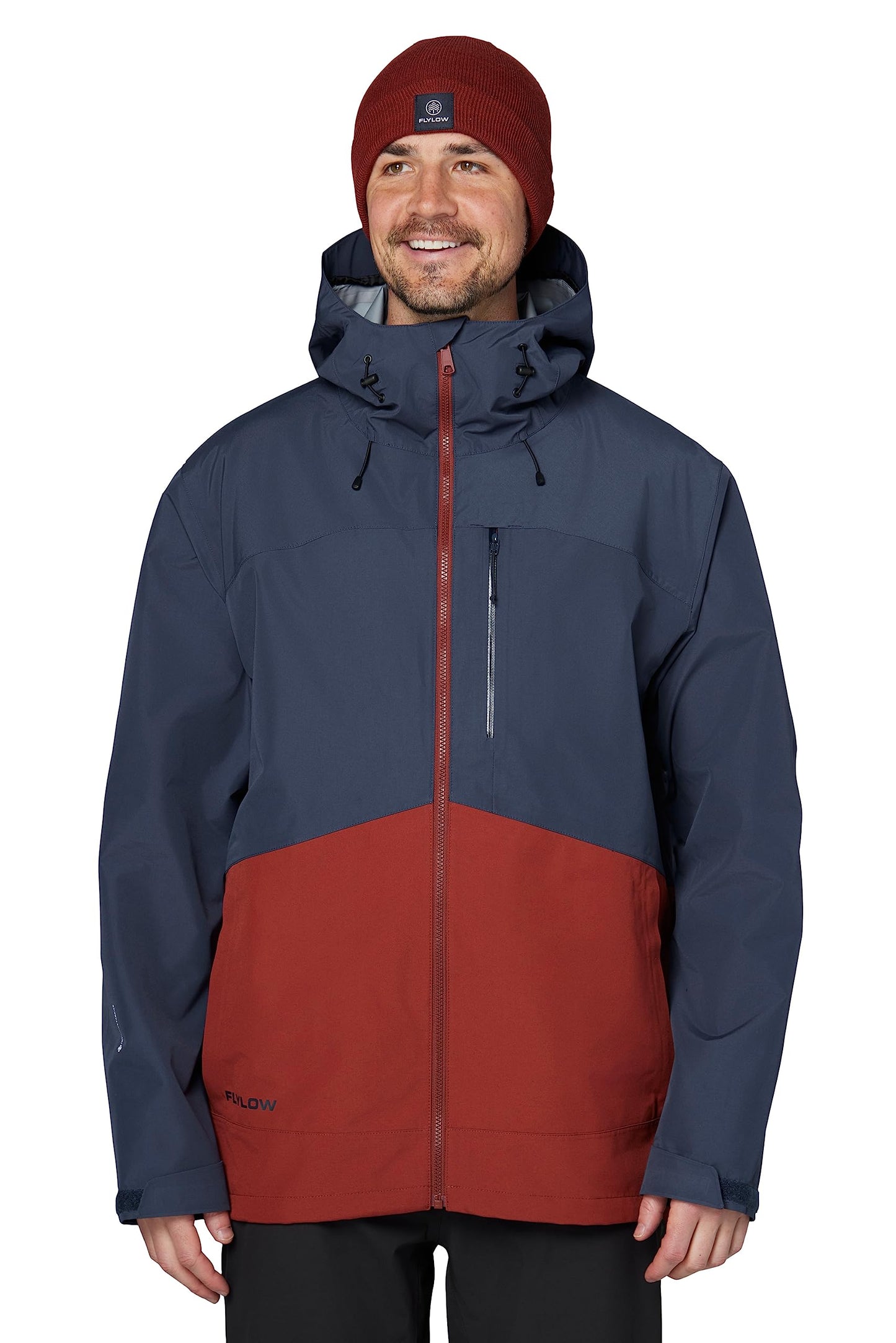 Flylow Men's Knight Ski & Snowboard Jacket - NightRedwood