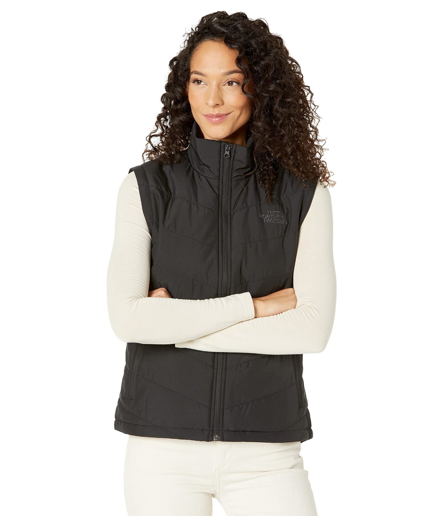 THE NORTH FACE Women's Tamburello Insulated Vest, TNF Black 2, XX-Large