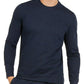 Alfani Mens Pinstripe Stretch Crew Sweatshirt Navy M